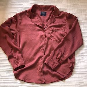 Abercrombie & Fitch Satin Blouse